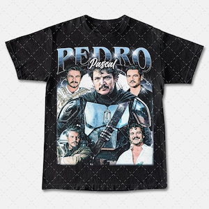 Limited Pedro Pascal Tee, Movie T-shirt, Unisex T-Shirt, Retro TV Show Merch, Graphic Tee, Pop Culture Shirt