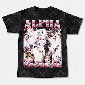 Limited Alpha Male Tee, Funny T-shirt, Unisex T-Shirt, Retro TV Show Merch, Graphic Tee, Pop Culture Shirt