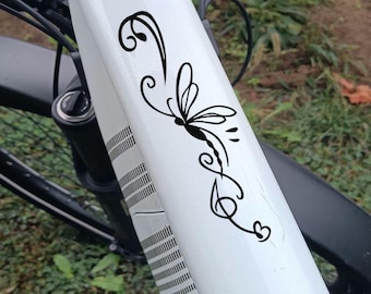 Set of 2 Dragonflies Decals, Decorative Dragonfly Stickers