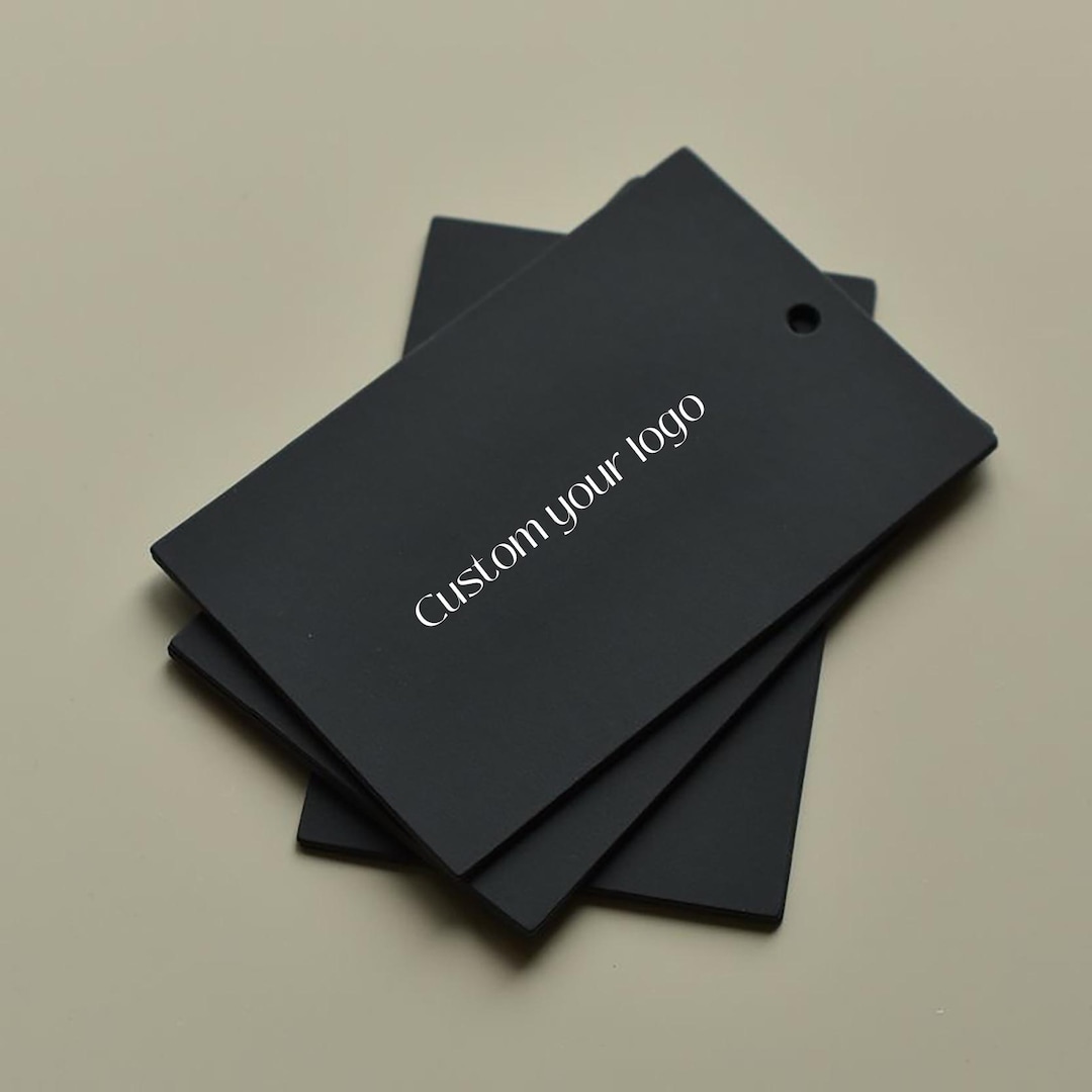 Custom Printed Business Hang Tags, Price Tags, Produce Tags With String ...