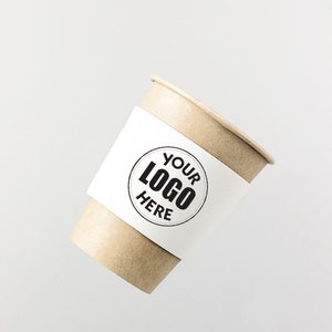 200 pezzi di buste per caffè in carta bianca personalizzate, decorazioni per bomboniere per matrimoni/feste/piccole imprese, buste per caffè personalizzate con il tuo logo/testo