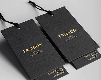 Etichette nere personalizzate in lamina d'oro con spago, etichette in lamina personalizzate per piccole imprese/regali, etichette metalliche, etichette in lamina eleganti, etichette resistenti