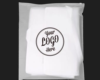 Custom Transparent Frosted Zipper Bags, High Quality Clothes Plastic Bag with your logo/text, Packaging for Poly Mailers,Clothes Plastic Bag