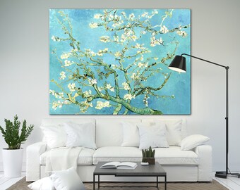 Van Gogh Almond Blossoms Ready to Hang Canvas Print
