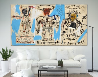 Impression sur toile King of street graffiti prêt à accrocher