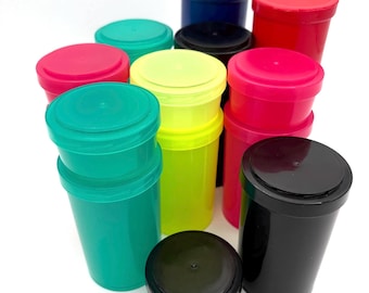 Vintage Pog Tubes, Milk Cap Storage Containers, SPI Twist Stack