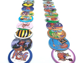 Choose your stack! Authentic World POG Federation Pogpourri Series 1 pogs