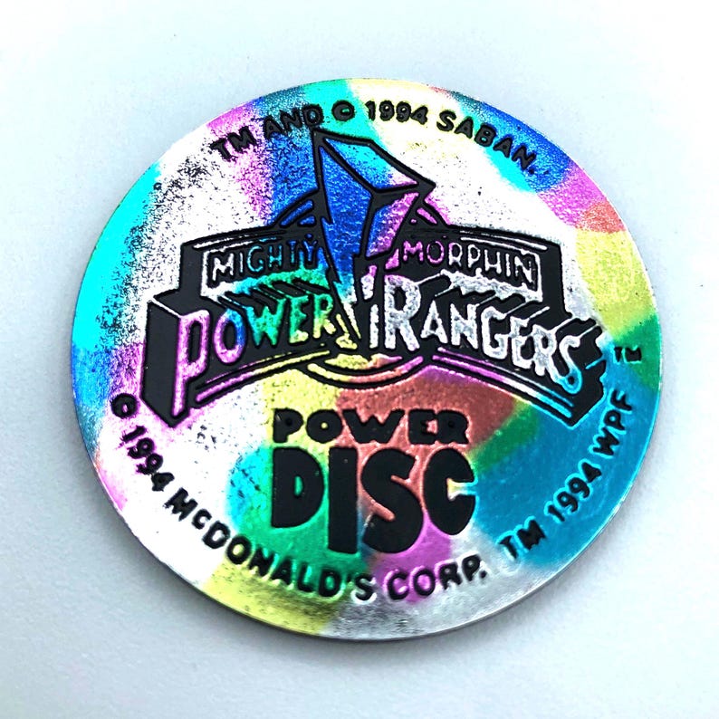 Mighty Morphin Power Rangers Pogs and Slammer, World POG Federation ...