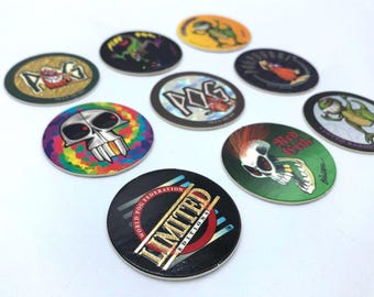 World POG Federation Series 1 USA Gold Back Rare Pogs