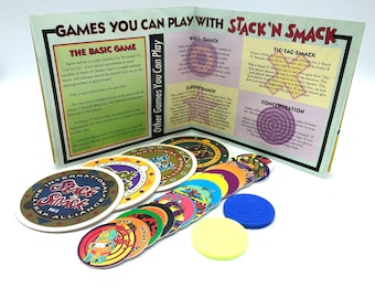Stack n Smack Multi Series Milkcaps Game Attack pogs-spel