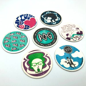 World Pog Federation POG Classics Canada Games Milkcaps x7