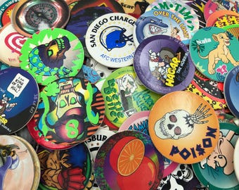 Mystisk blandning av Pogs från 90-talet