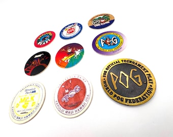 World POG Federation United States Championship WPF Pogs Collection & POG Slammer