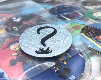 Vintage 90’s pogs Knott's Berry Farm WPF POGS & Slammer Set