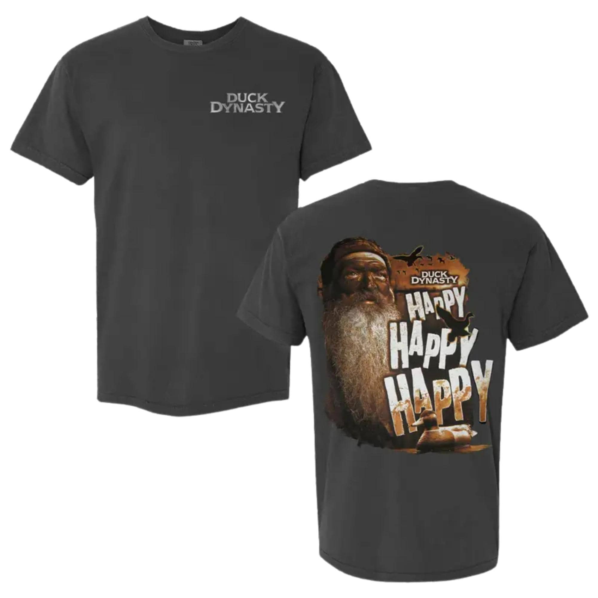 Phil "Happy Happy Happy" - Duck Dynasty T-shirt, Rip Phil Robertson Sweatshirt, Duck Commander Hoodie