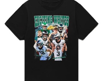 Cooper DeJean Reed Blankenship Exciting Whites Bootleg Comfort Colors T-shirt, Exciting Whites Hoodie, Philadelphia Football Sweatshirt
