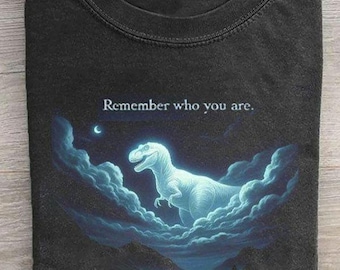 Remember Who You Are Hoodie, Funny Evolution Joke Meme T-shirt, Unisex Chicken Dinosaur Sweatshirt for Men Women