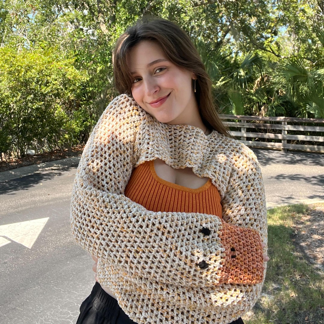 Duck Bolero Crochet Sleeves PATTERN