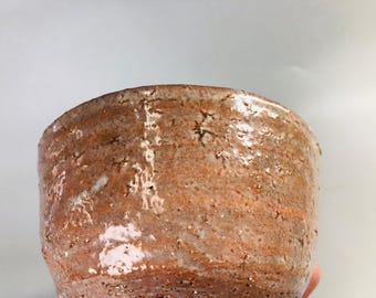 Y7085 茶碗 萩焼 銘入り 箱入り 日本 アンティーク 茶道 陶器 茶碗