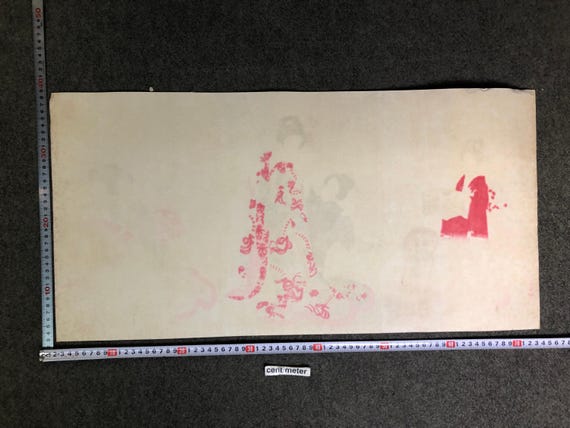 Y7855 WOODBLOCK PRINT Chikanobu Triptych Beautiful Woman Japan