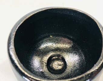 Y5599 茶碗 瀬戸焼 銘入り 箱入り 袋入り 日本 アンティーク 茶道 茶碗
