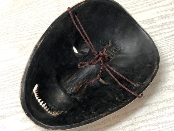 木彫り能面 Yahoo!オークション - 木彫 能面 小面 面袋付