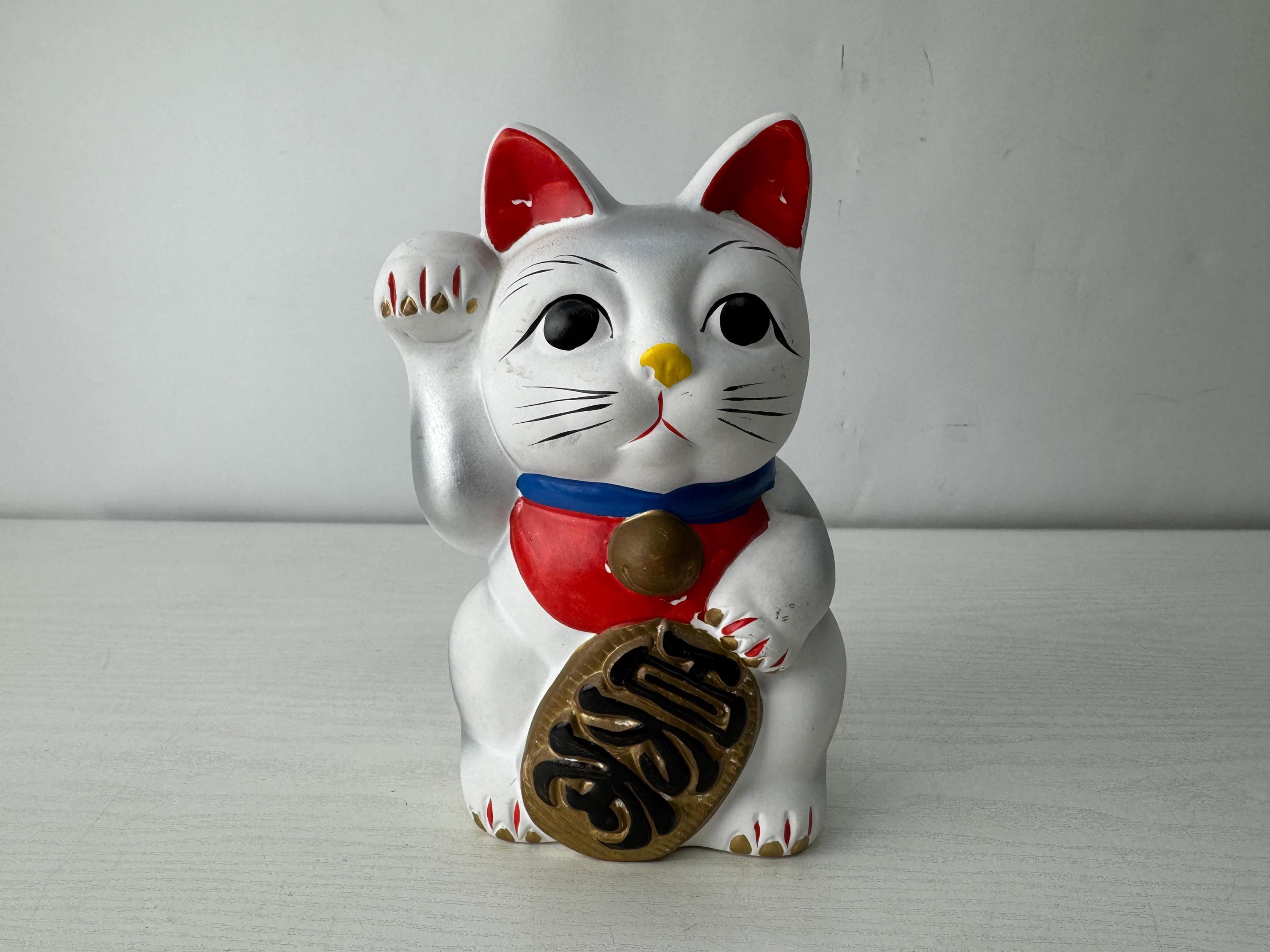Antique Maneki Neko - Etsy