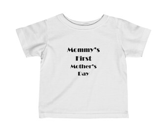 Premier t-shirt pour la fête des mères de maman