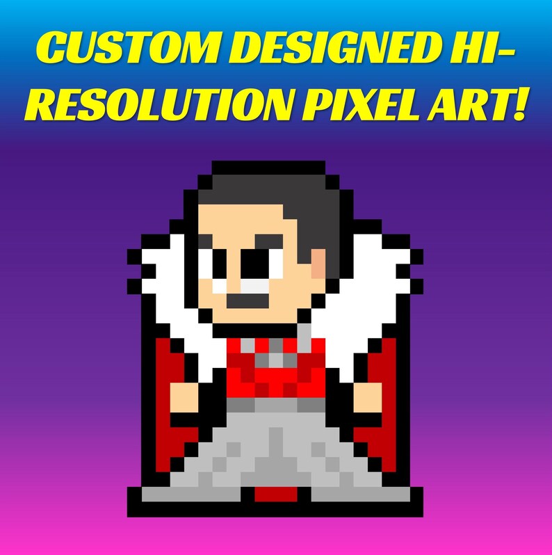 8-bit Retro Cartoon Stickers: Invincible Vol. 2 Set of 16 - Etsy