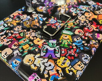 8-bit Retro Pixel Art Comic Stickers: Set of 13 - Etsy