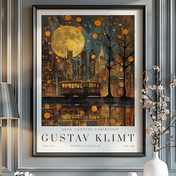 Gustav Klimt Flower Digital Paper Seamless Saturated Flowers ...