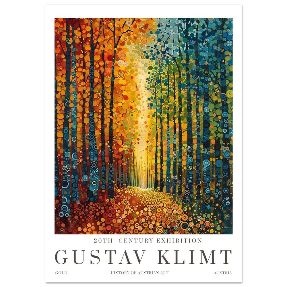 Gustav Klimt Poster Book: Harmony Books: 9780517526484