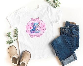 Sweet Like Sugar Cute Sugar Glider Animal Kids Heavy Cotton™ Tee