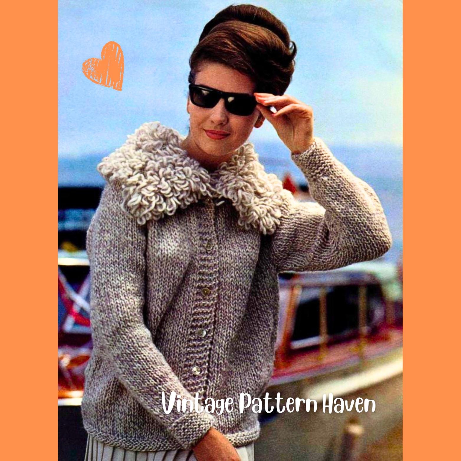 Looped Knit Jacket - Etsy