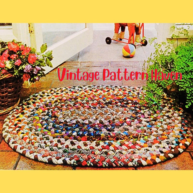 Rag Rugs Home Decor - Etsy
