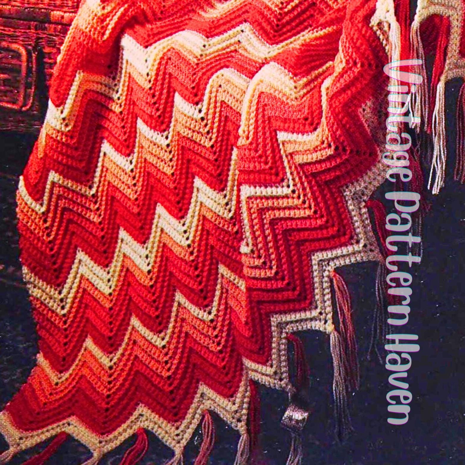 Vintage 70s Blanket - Etsy