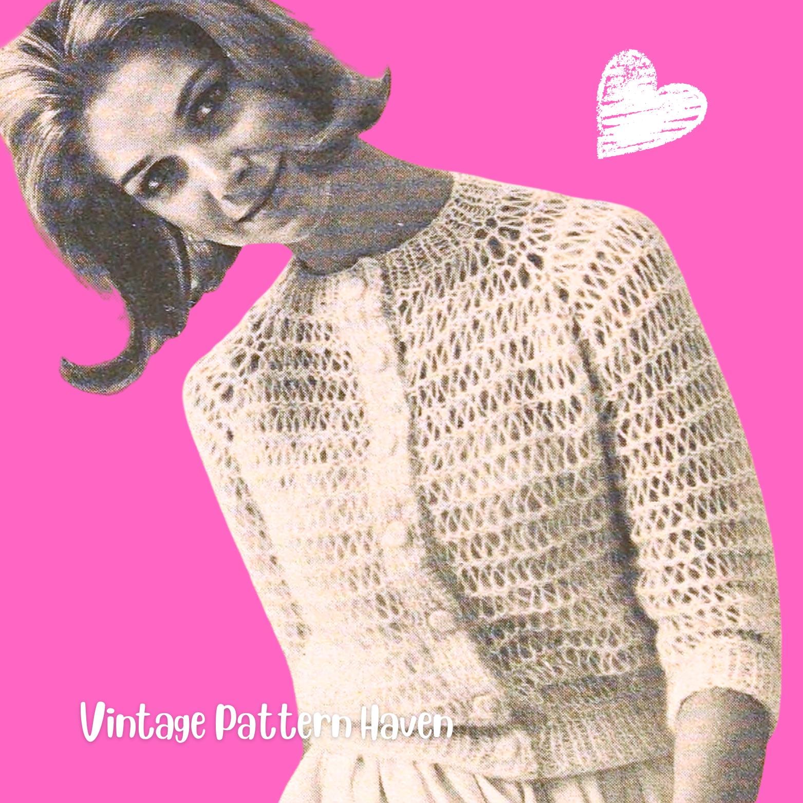 60s Vintage Crop Top - Etsy