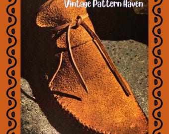 Vintage mocassinpatroon pdf | Zelfstudie leren schoenen | Trace Your Foot-methode | Lage en hoge top | Uniseks op maat gemaakt