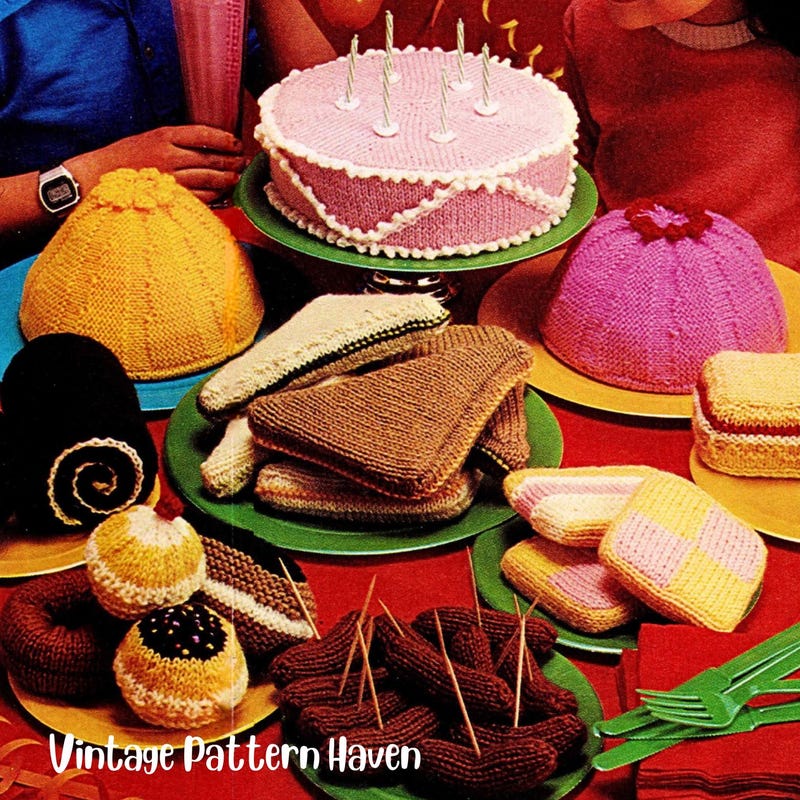 Knit Food Patterns Knitted Food Pattern - Etsy