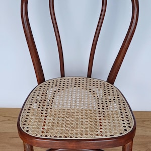 Krzesło N 14 w stylu Vintage Thonet / Krzesło drewniane retro / Krzesło bistro / Krzesło kuchenne / Krzesło jadalne z giętego drewna