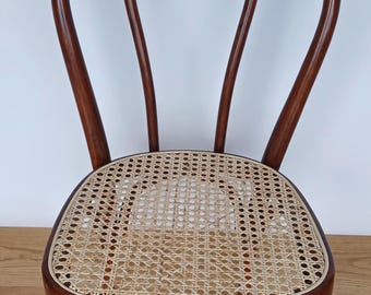 Chaise N 14 de style Thonet vintage / chaise en bois rétro / chaise de bistrot / chaise de cuisine / chaise de salle à manger en bois courbé