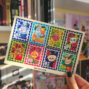 SKZOO Stamp Sticker Sheet