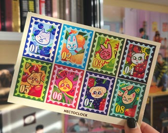 SKZOO Stamp Sticker Sheet