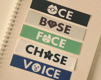 SHINee Solos - Plagarism Series Stickers