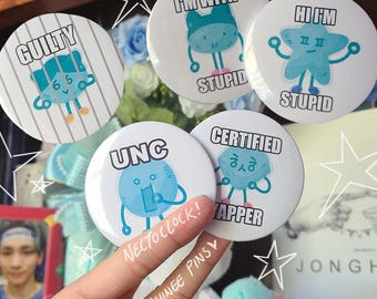 SHINee Poet Artist Pin Badges