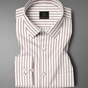 copper dress shirt for men VKWEAR Men's Classic Fit Long Sleeve Button Down Dress Shirt Copper 2XL