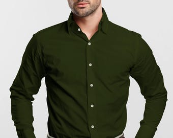 Black With Dark Green Mens Shirts - Made to Order in USA - Etsy Black With Dark Green Mens Shirts - Made to Order in USA - Etsy