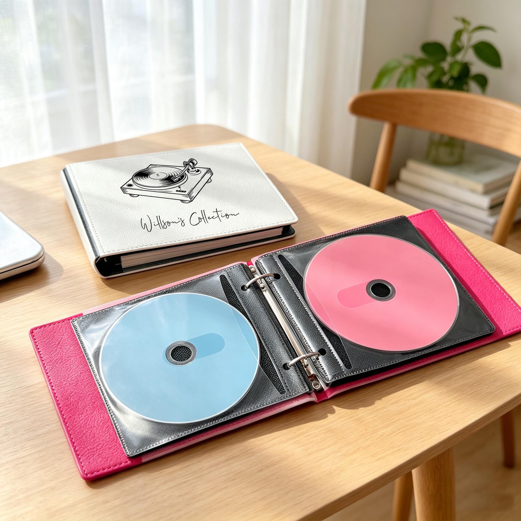 アンティークCD BOX  12枚収納。 レトロなcd収納 - Etsy 日本