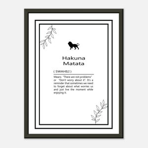 Poster con cornice in metallo in carta opaca premium