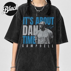 Dan Campbell Det handlar om Dan Time Fotbollströja med grafik
